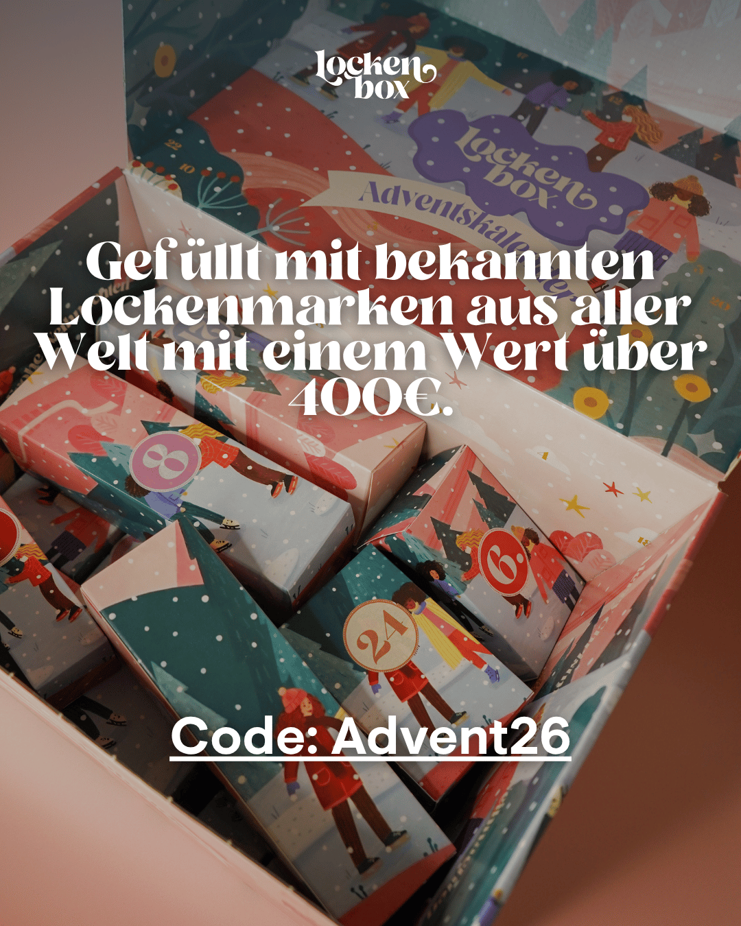 Lockenbox Adventskalender 2026 Vorverkauf Lockenbox.com