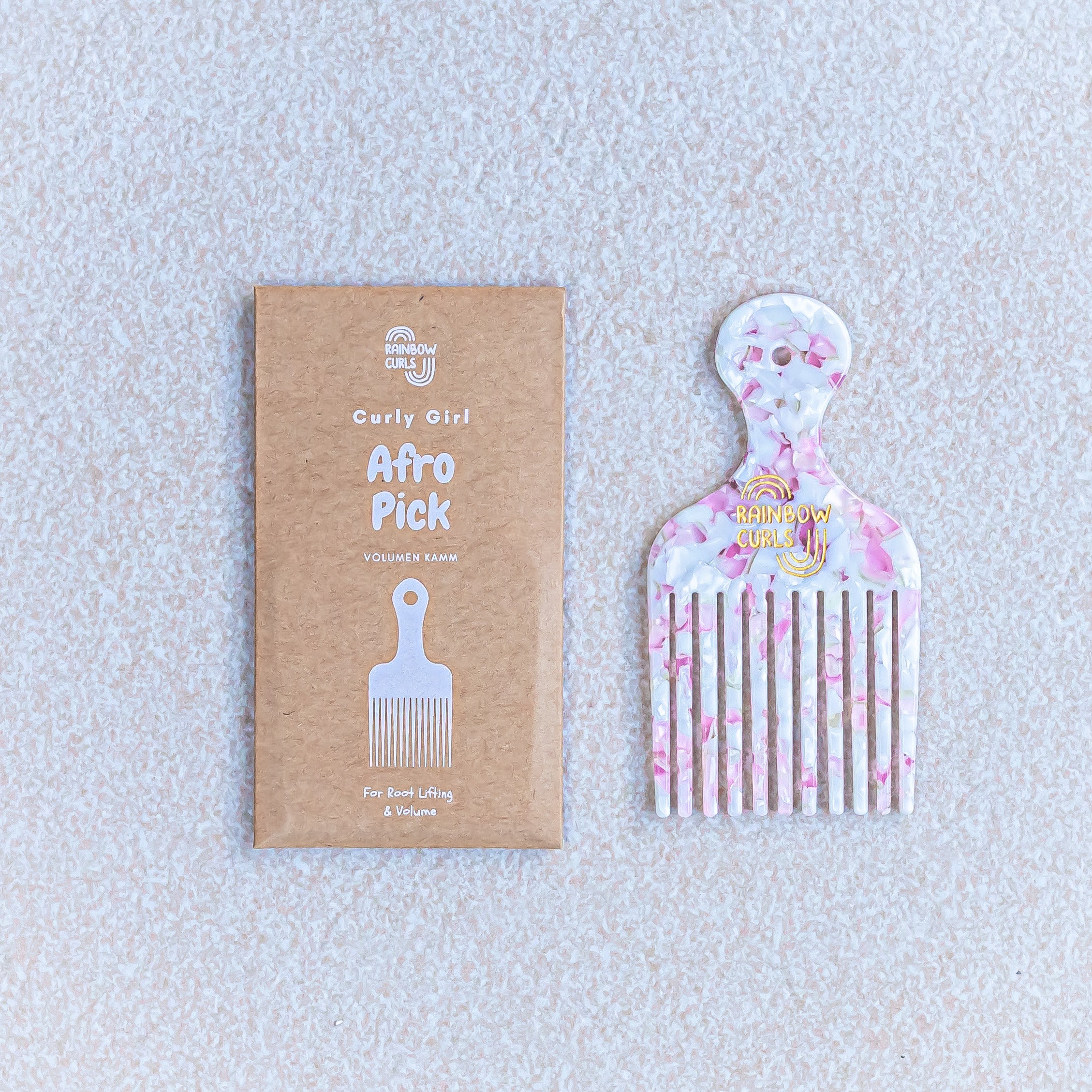 Rainbow Curls | Afro Pick (verschiedene Farben) Locken Accessoires Rainbow Curls