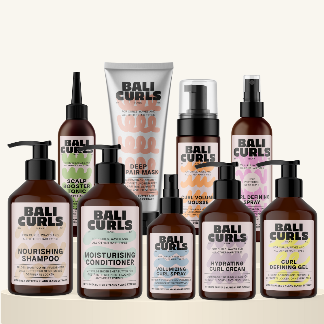 Bali Curls by Hank Ge | Full Bundle