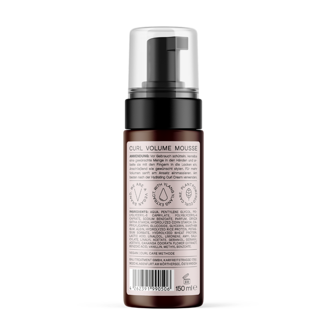 Bali Curls by Hank Ge | Curl Volume Mousse /150ml Lockenschaum Bali Curls