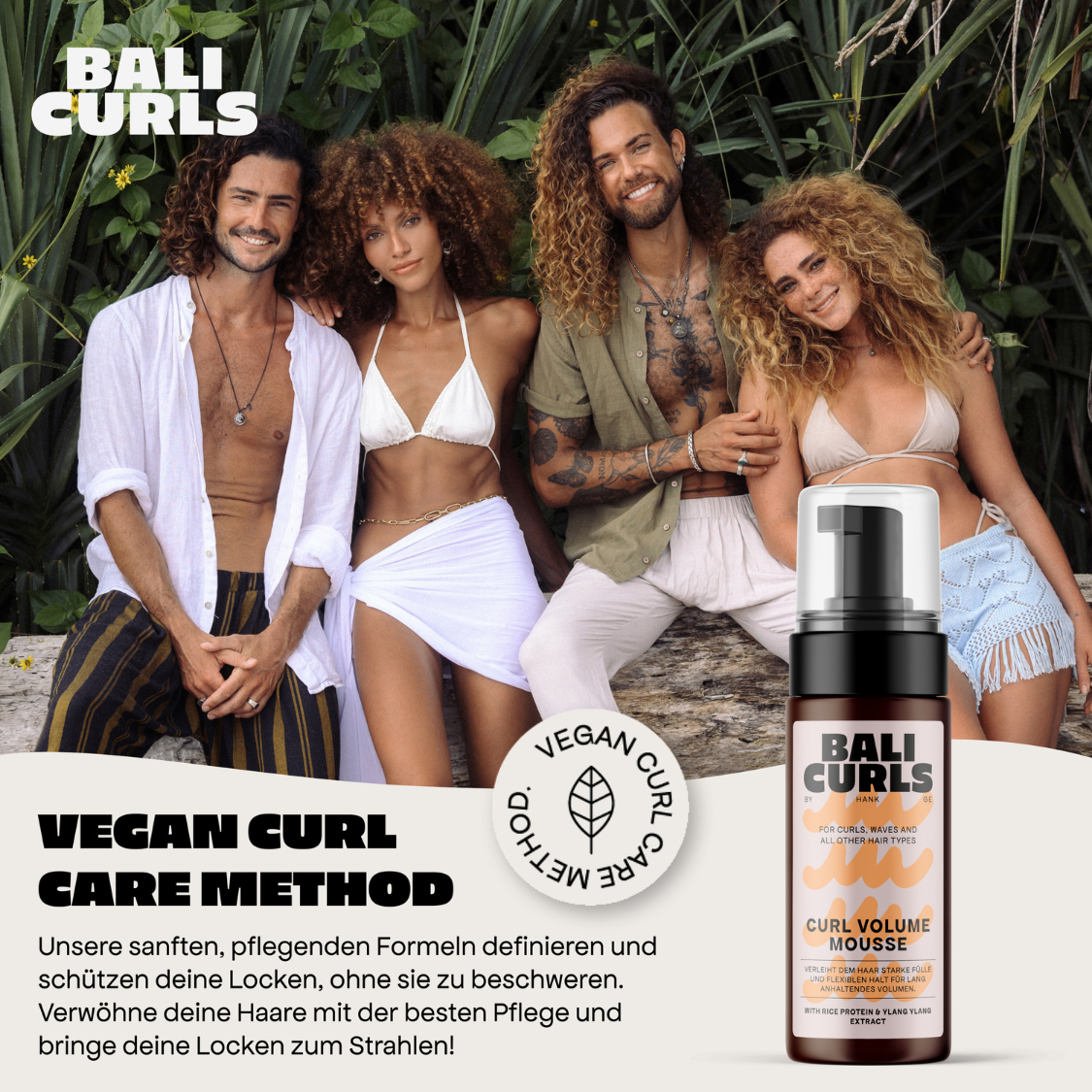 Bali Curls by Hank Ge | Curl Volume Mousse /150ml