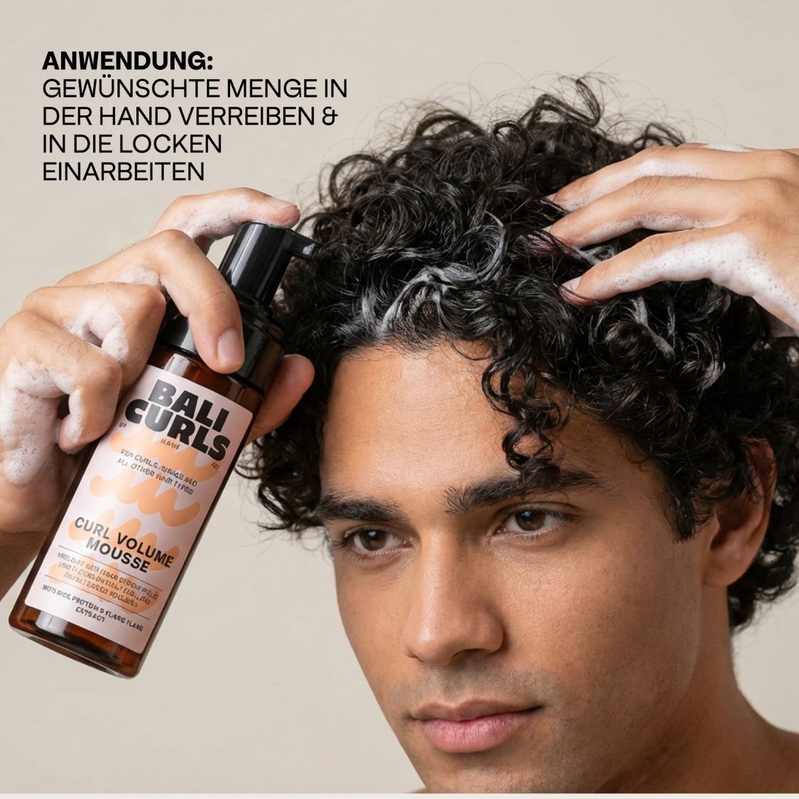 Bali Curls by Hank Ge | Curl Volume Mousse /150ml