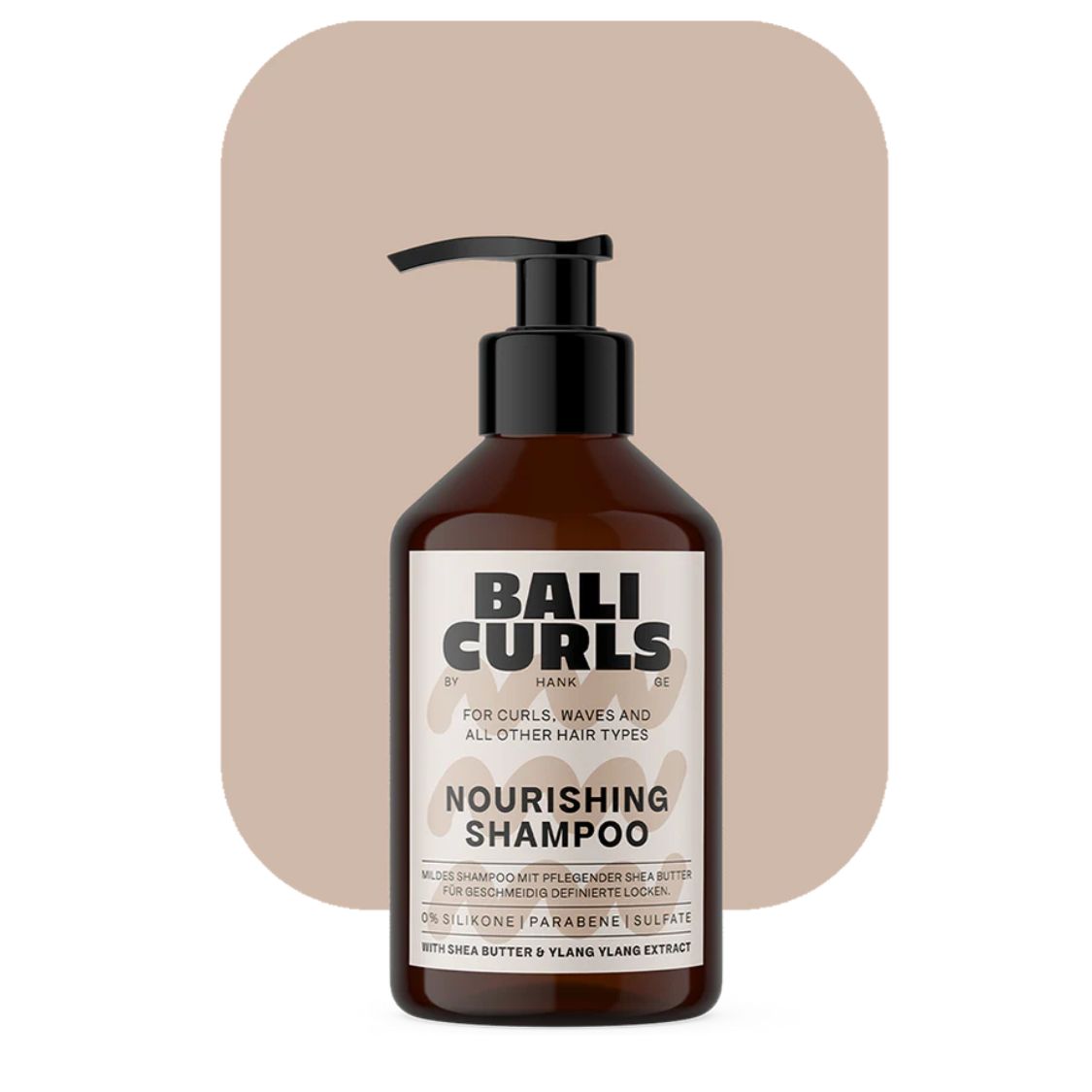 Bali Curls by Hank Ge | Nourishing Shampoo /250ml Mildes Shampoo Bali Curls