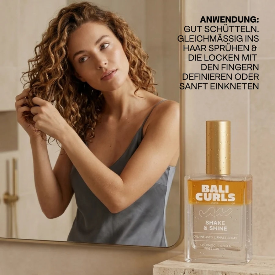 Bali Curls by Hank Ge | Shake & Shine Oil /100ml
