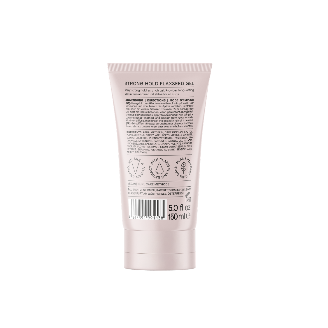 Bali Curls by Hank Ge | Strong Hold Flaxseed Gel /150ml Locken Gel Bali Curls