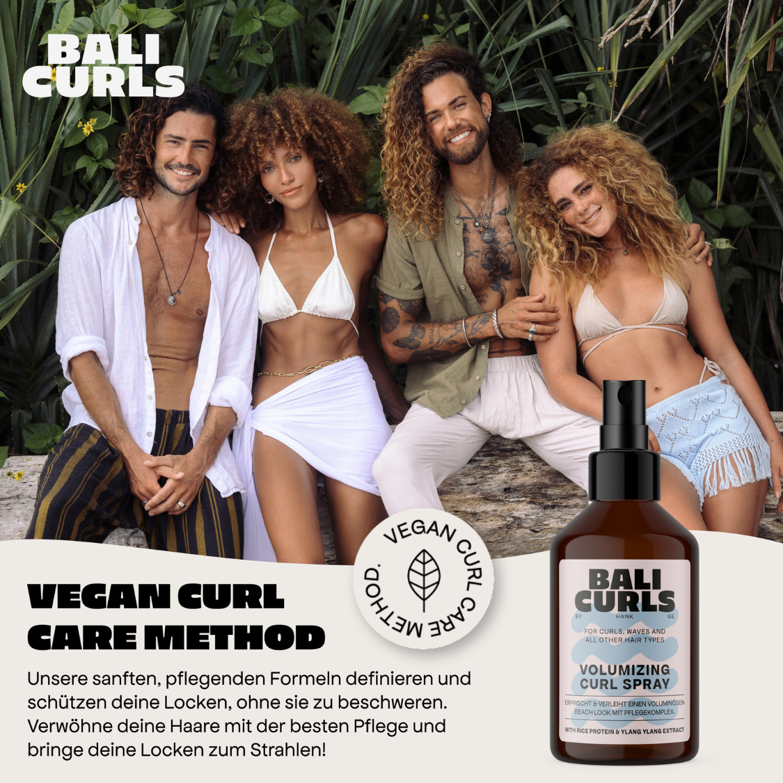 Bali Curls by Hank Ge | Volumizing Curl Spray /150ml