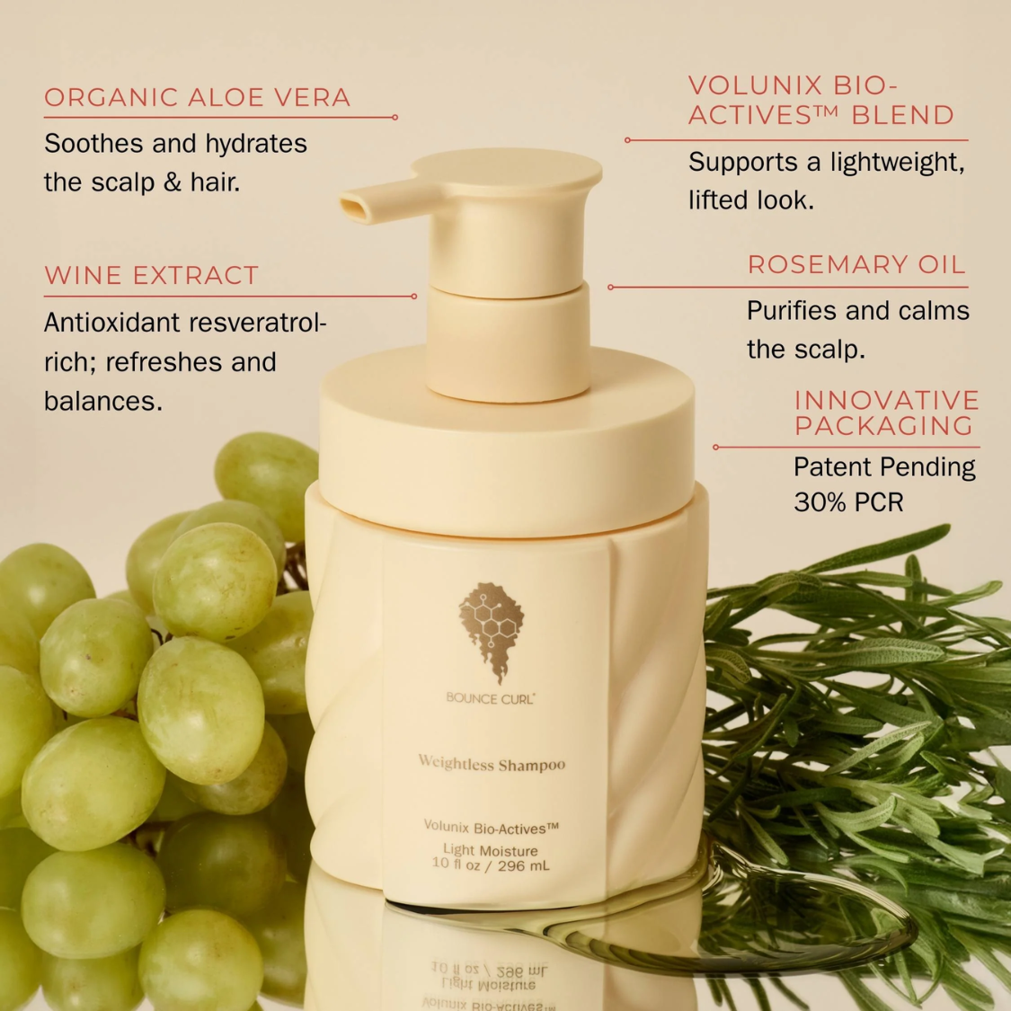 Bounce Curl | Weightless Shampoo /296ml Mildes Shampoo Bounce Curl