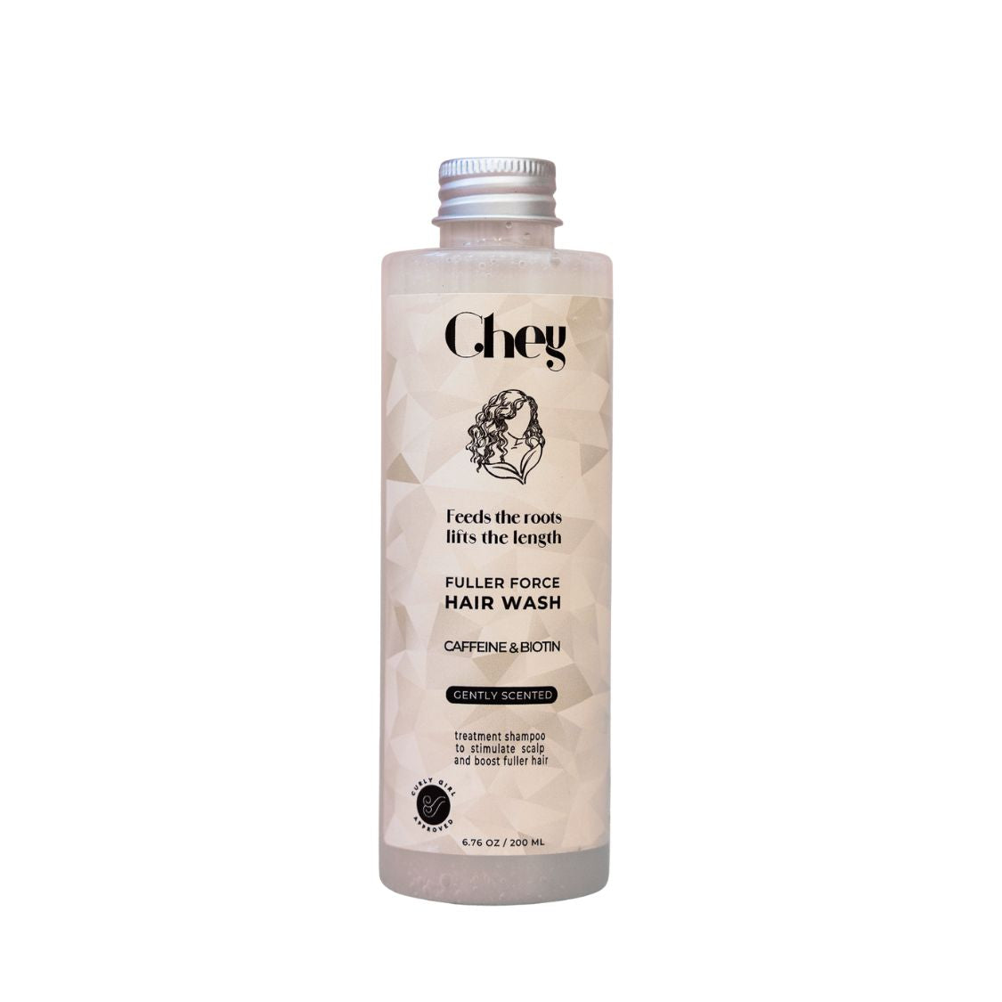 CHEY | Fuller Force Hair Wash Caffeine & Biotin /200ml Mildes Shampoo CHEY