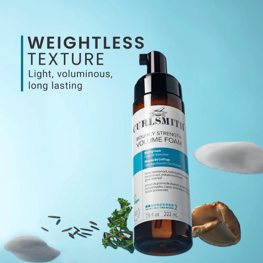 CURLSMITH | Bouncy Strength Volume Foam /222ml Lockenschaum CURLSMITH
