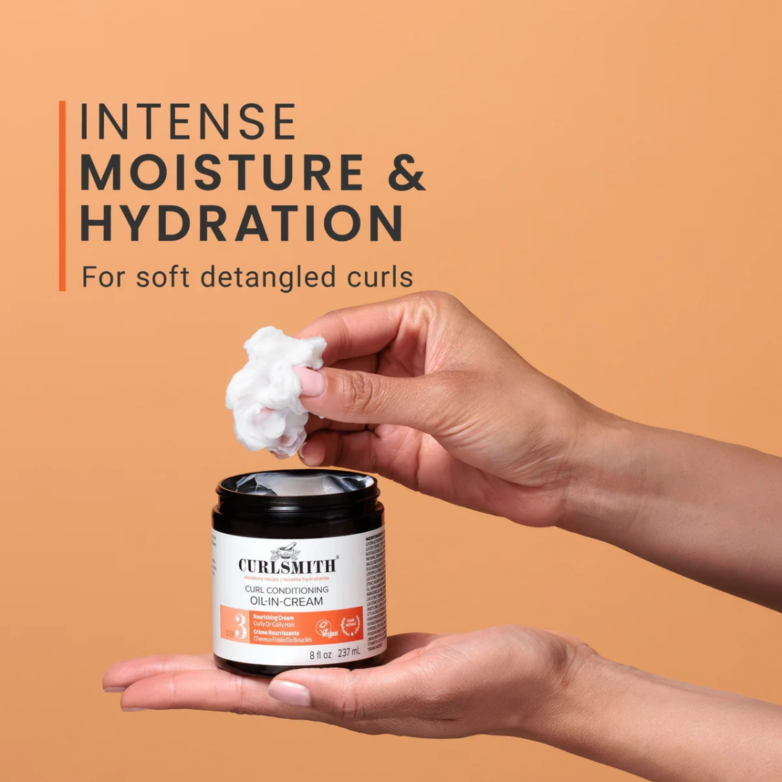 CURLSMITH | Curl Conditioning Oil-in-Cream /237ml Locken Creme CURLSMITH