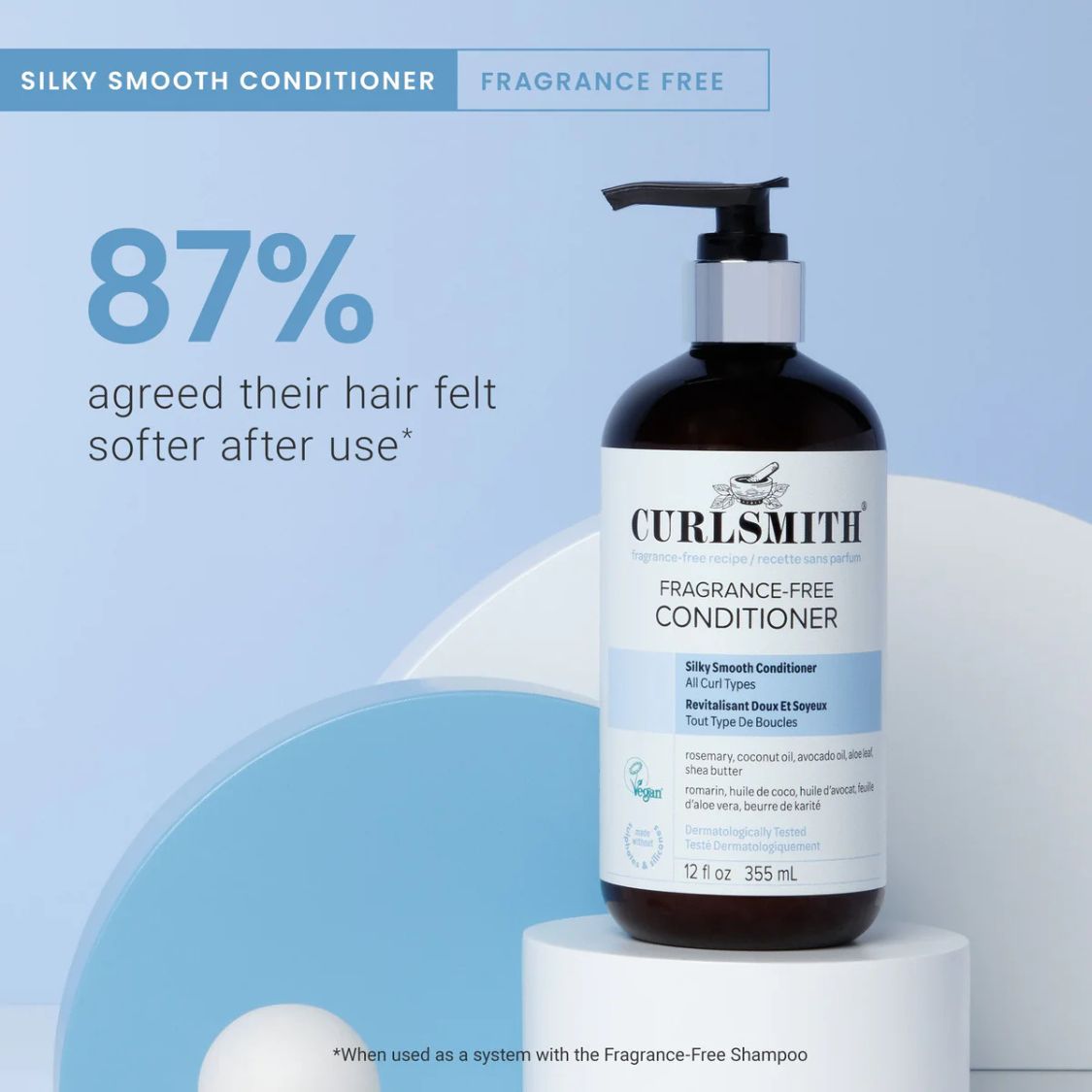 CURLSMITH | Fragrance-Free Conditioner /237ml Conditioner CURLSMITH