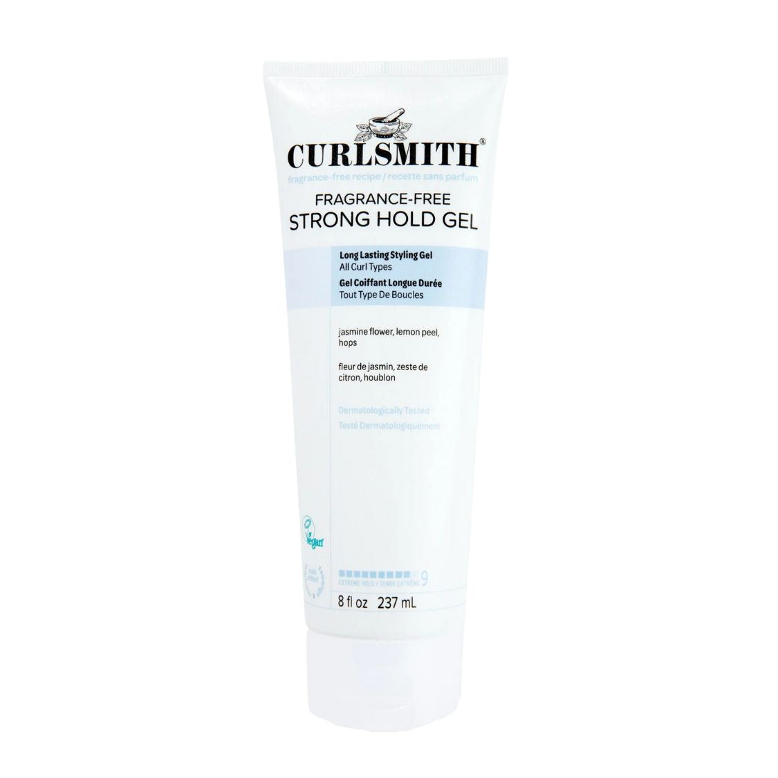 CURLSMITH | Fragrance-Free Strong Hold Gel /237ml Locken Gel CURLSMITH