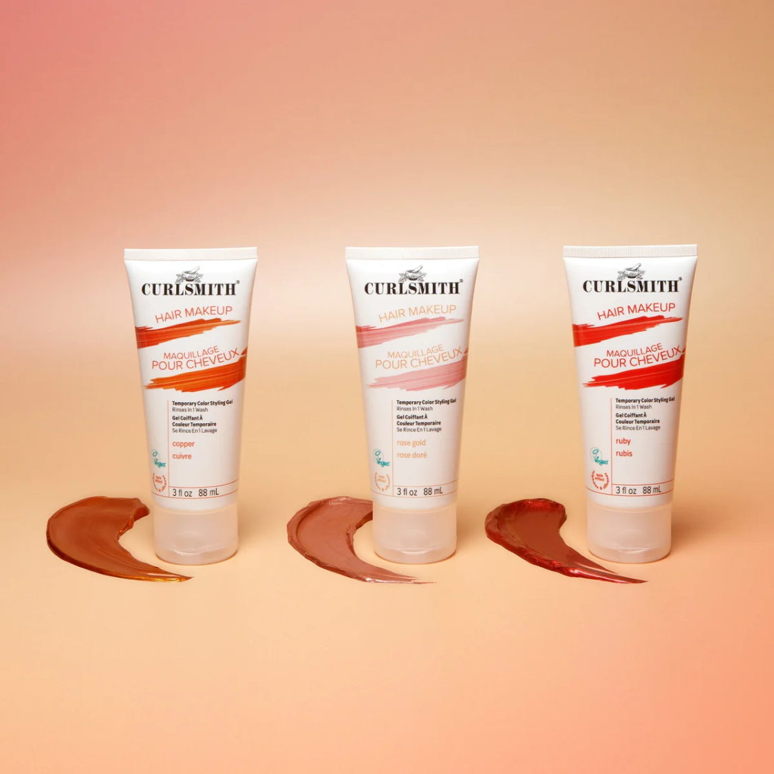 CURLSMITH | Hair Makeup Alle Farben - Vorteils-Bundle /3x 88ml