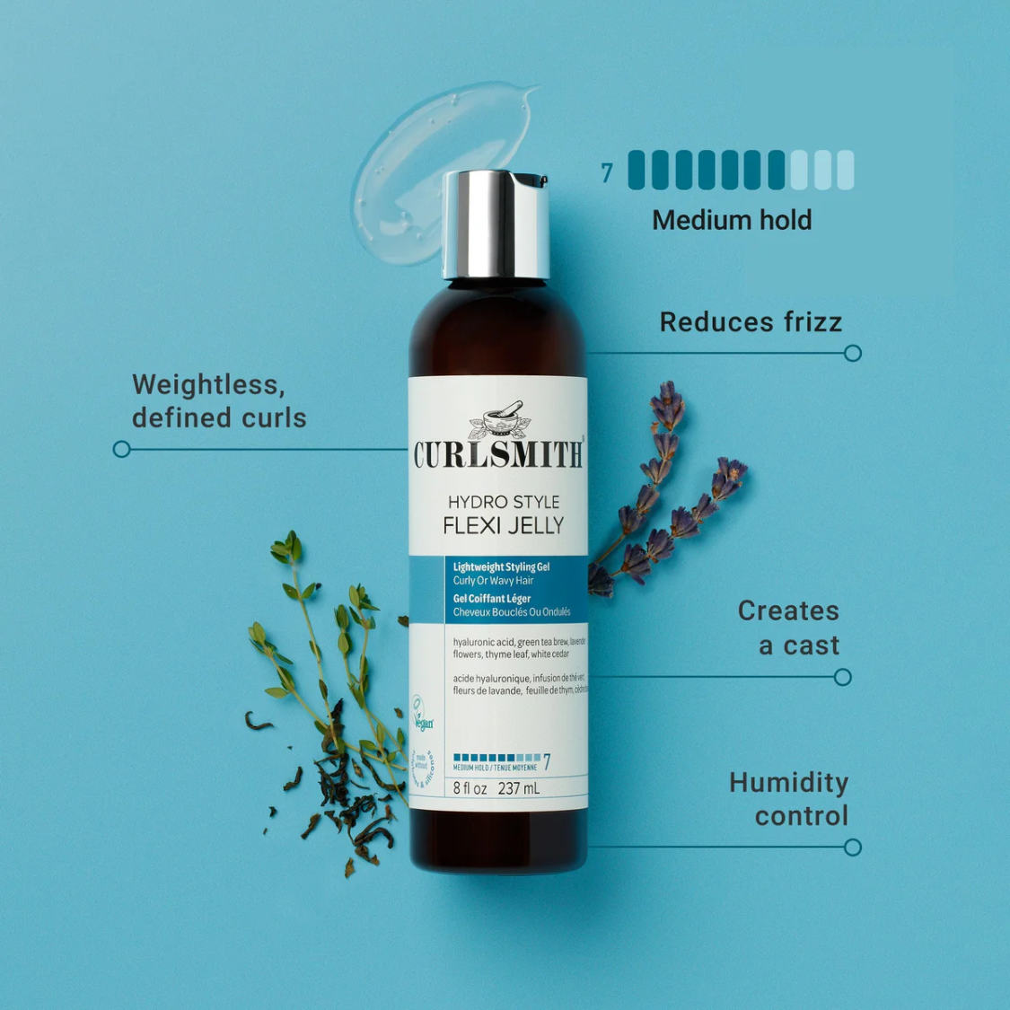 CURLSMITH | Hydro Style Flexi Jelly /ab 59ml Locken Gel CURLSMITH