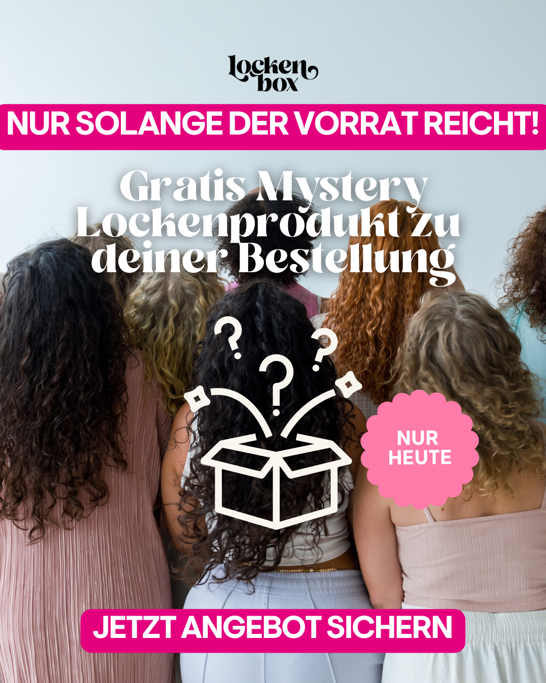 Gratis Mystery Produkt Locken Accessoires Rainbow Curls