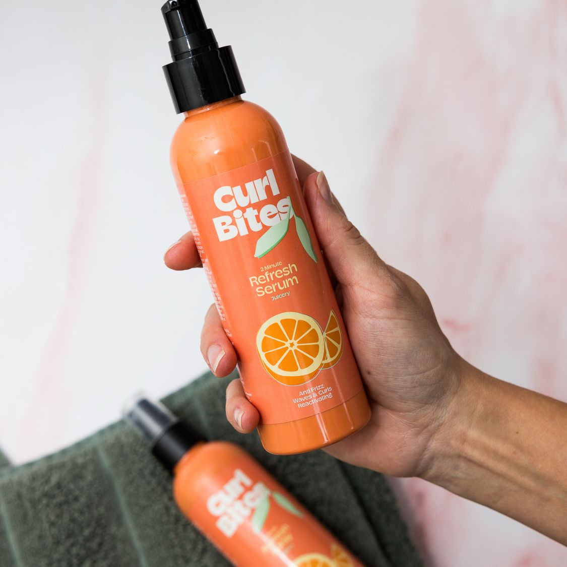 Curl Bites | 2 Minute Refresh Serum /200ml Spray & Refresh Curl Bites