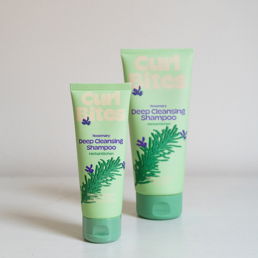 Curl Bites | Rosemary Deep Cleansing Shampoo /ab 75ml Tiefenreinigungsshampoo Curl Bites