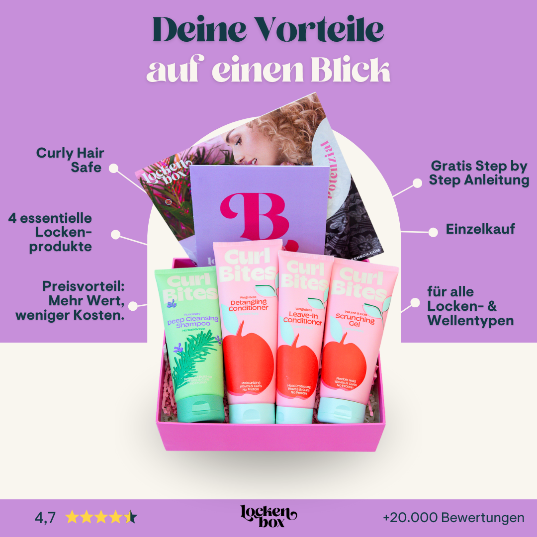 Curly Hair Methode | Locken & Wellen Starter Set Haarpflege-Sets Lockenbox.com