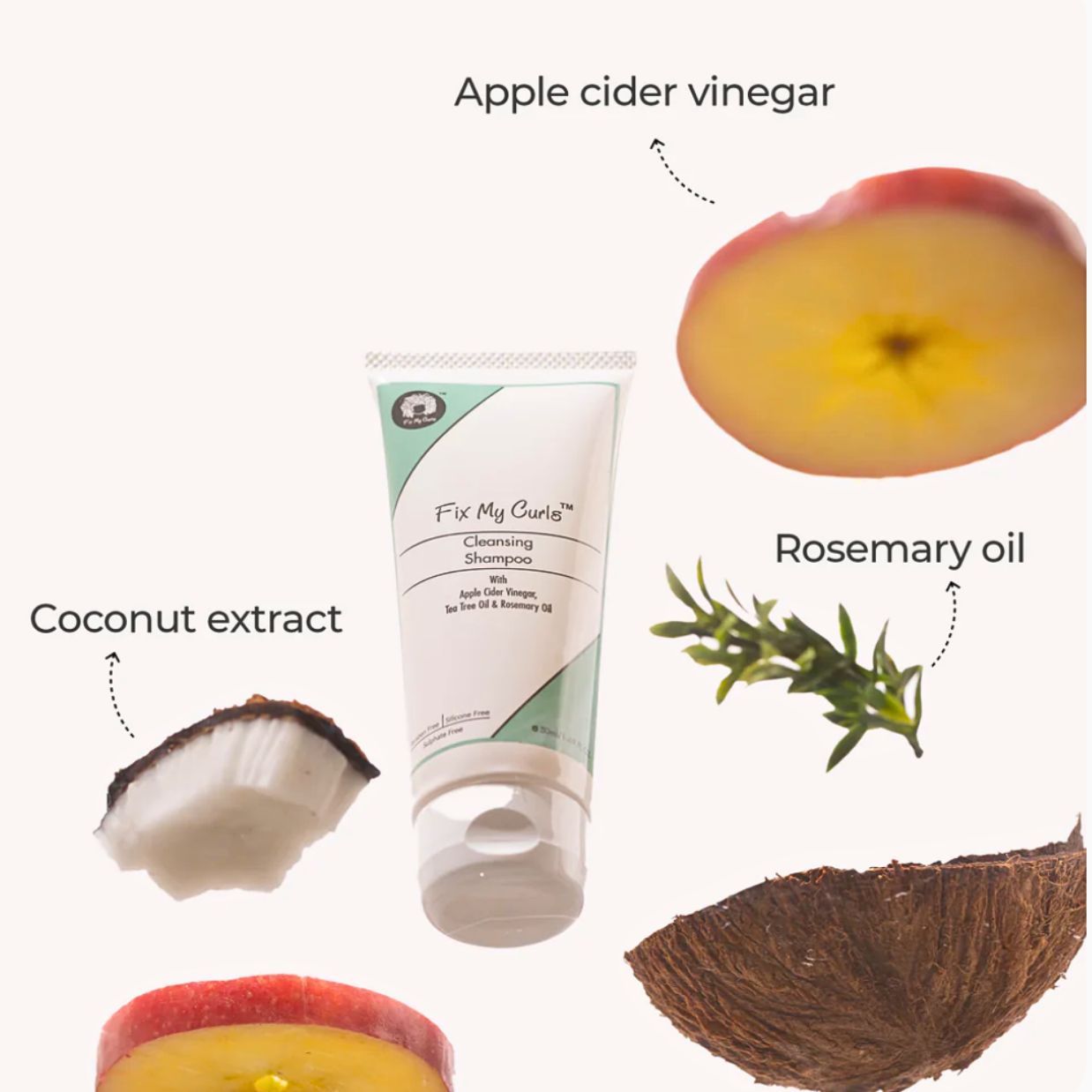 Fix My Curls | Cleansing Shampoo /ab 100ml Mildes Shampoo Fix My Curls