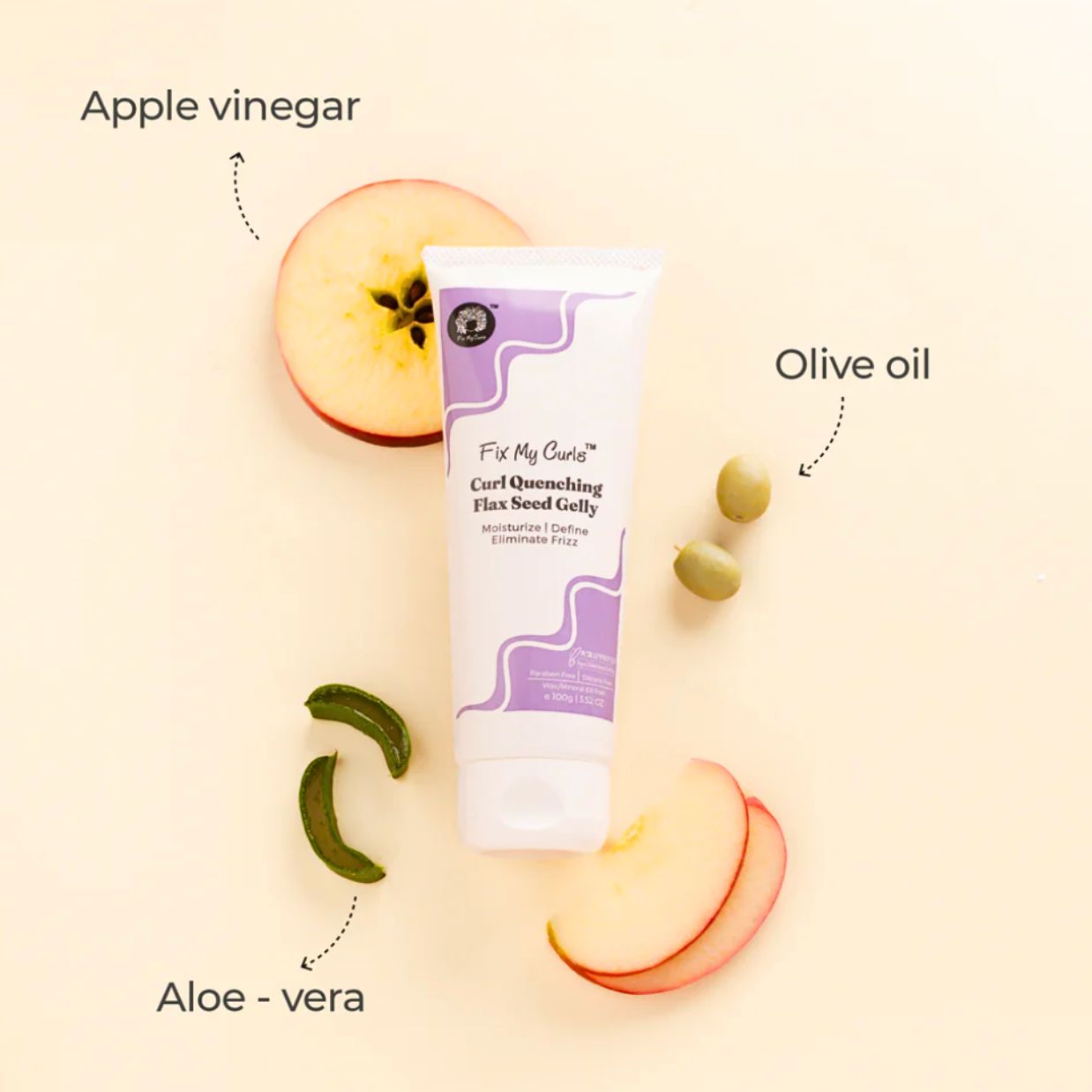 Fix My Curls | Curl Quenching Flax Seed Gelly /200g Locken Gel Fix My Curls