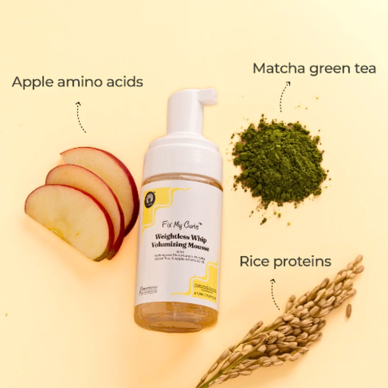 Fix My Curls | Weightless Whip Volumizing Foam /100ml Lockenschaum Fix My Curls