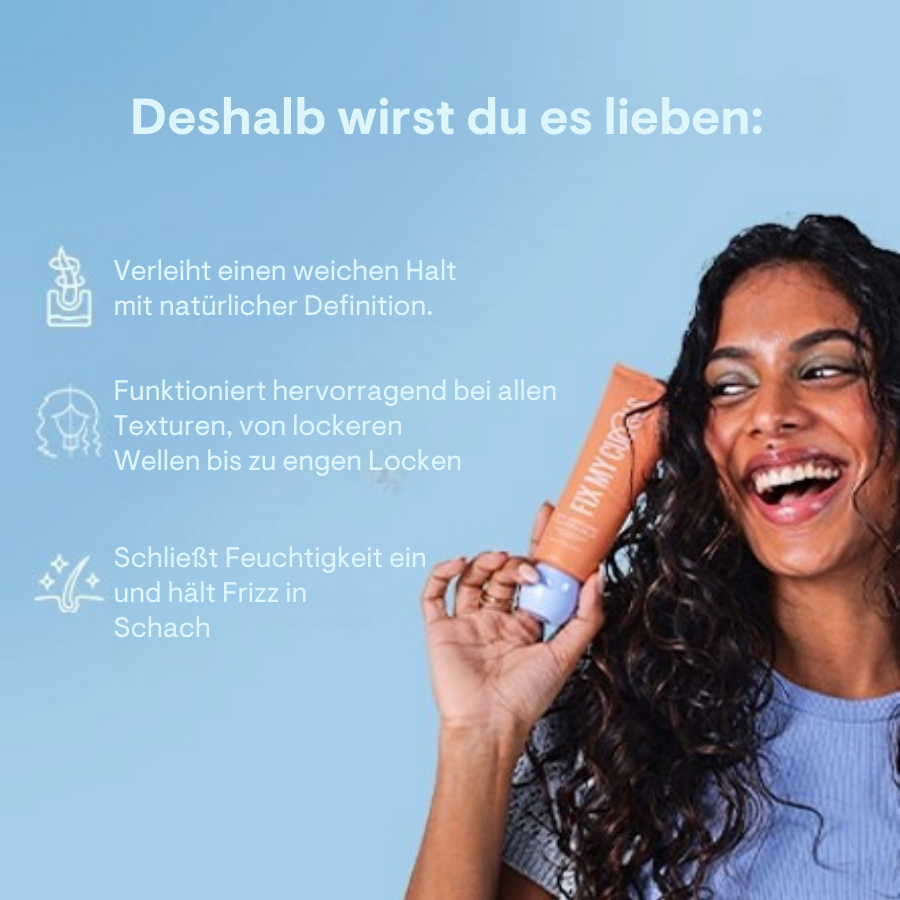 Fix My Curls | Curl Quenching Flax Seed Gelly /200g Locken Gel Fix My Curls