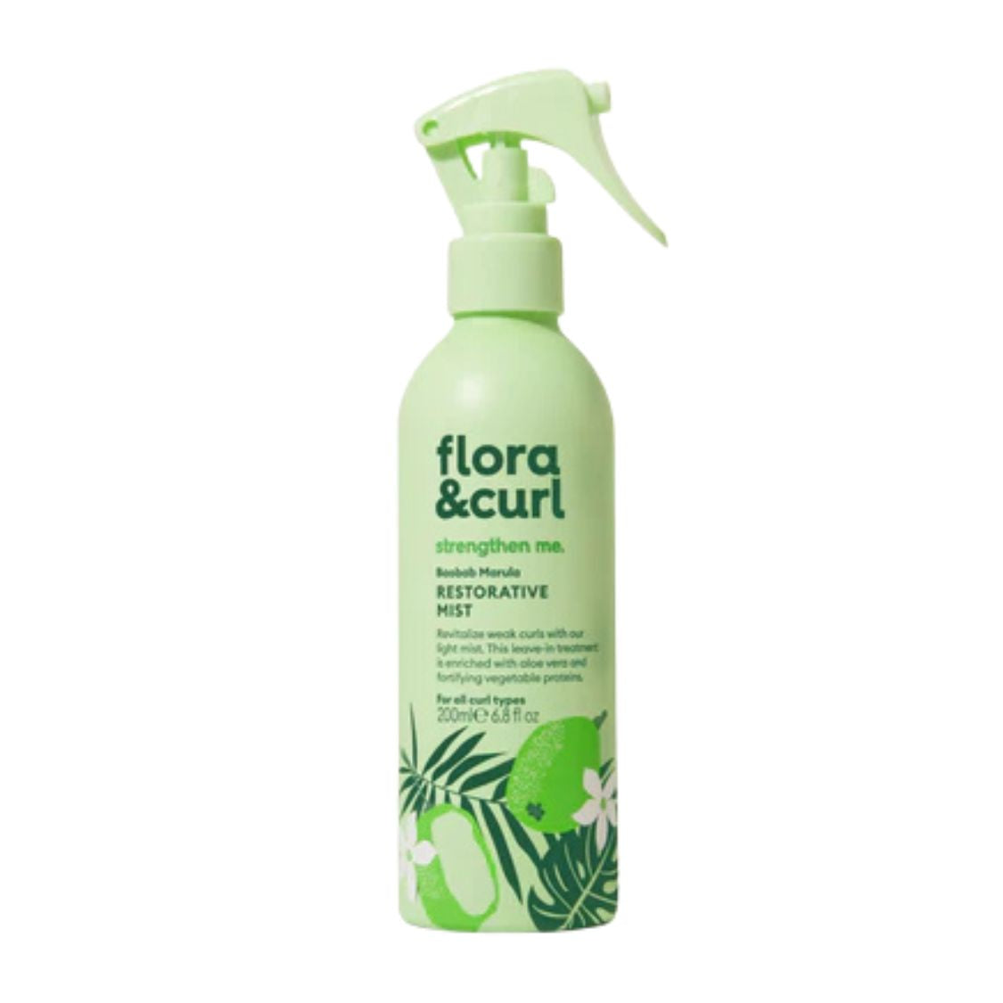 Flora & Curl | Baobab & Marula Restorative Mist /250ml Spray & Refresh Flora & Curl
