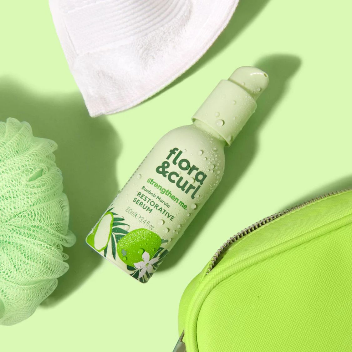 Flora & Curl | Baobab & Marula Restorative Serum /100ml Pre-Poo Flora & Curl