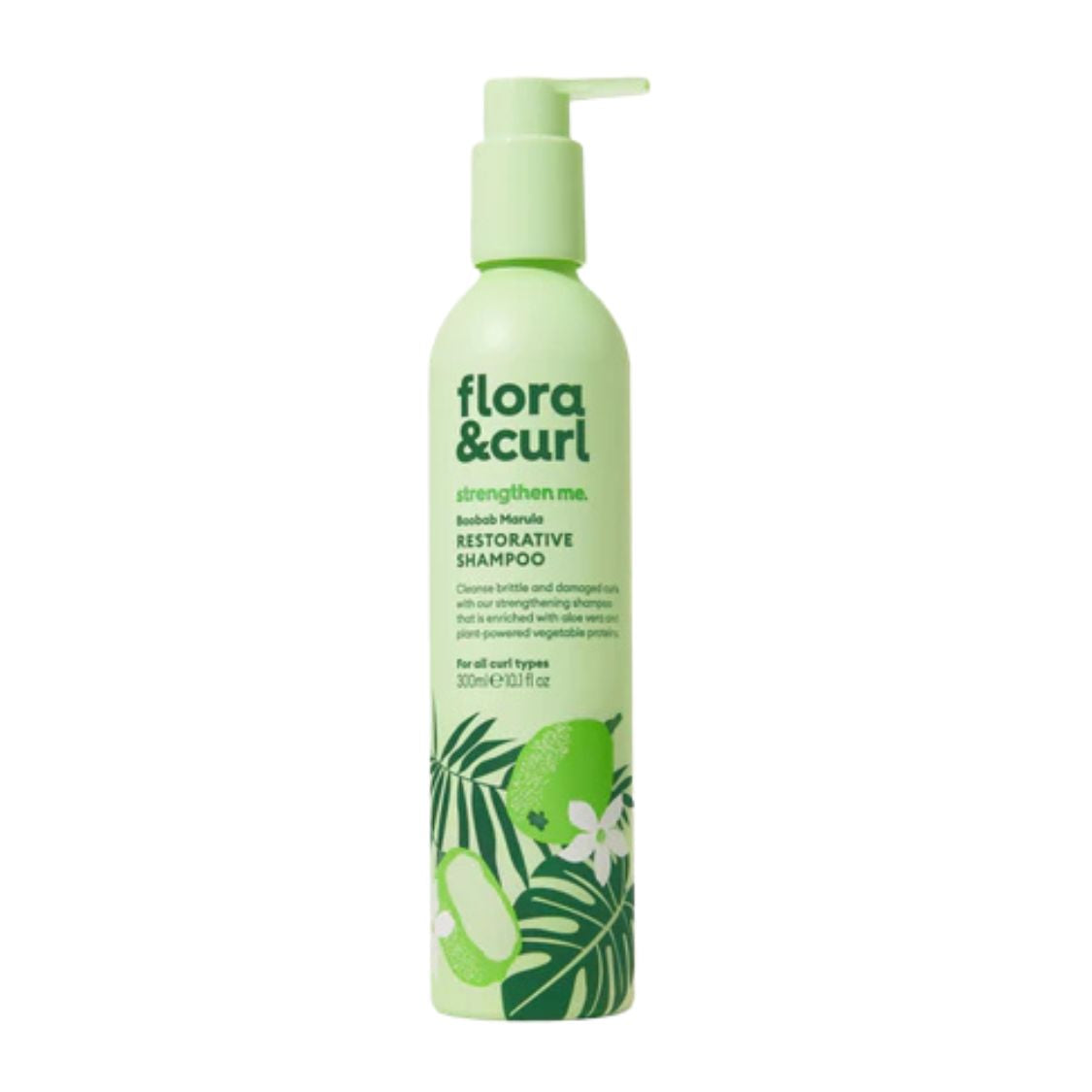 Flora & Curl | Baobab & Marula Restorative Shampoo /300ml Mildes Shampoo Flora & Curl