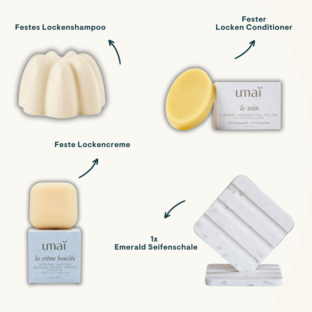 Geschenk Set Lockenliebe Naturpaket Bundle Lockenbox.com