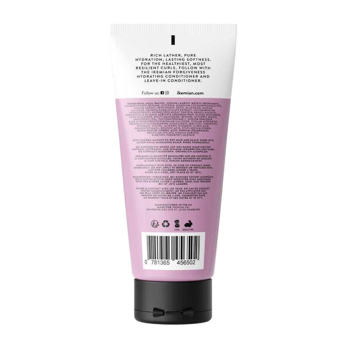 Ikemian | Forgiveness Hydrating Shampoo /200ml Mildes Shampoo Ikemian