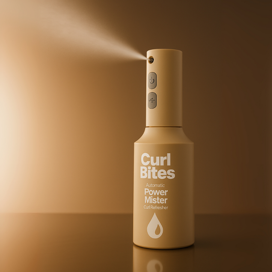 Curl Bites | Automatic Power-Mister | Curl Refresher Sprühflasche Curl Bites