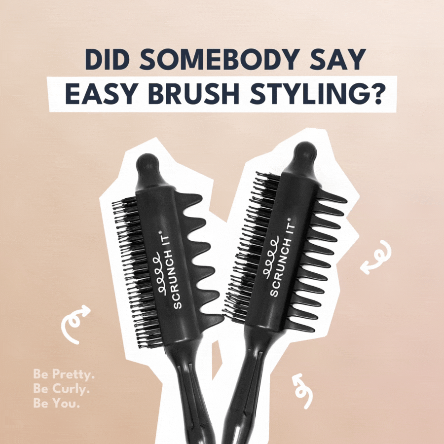 Pretty Curly Girl x Scrunch It | Large Clump Brush Locken Accessoires Pretty Curly Girl