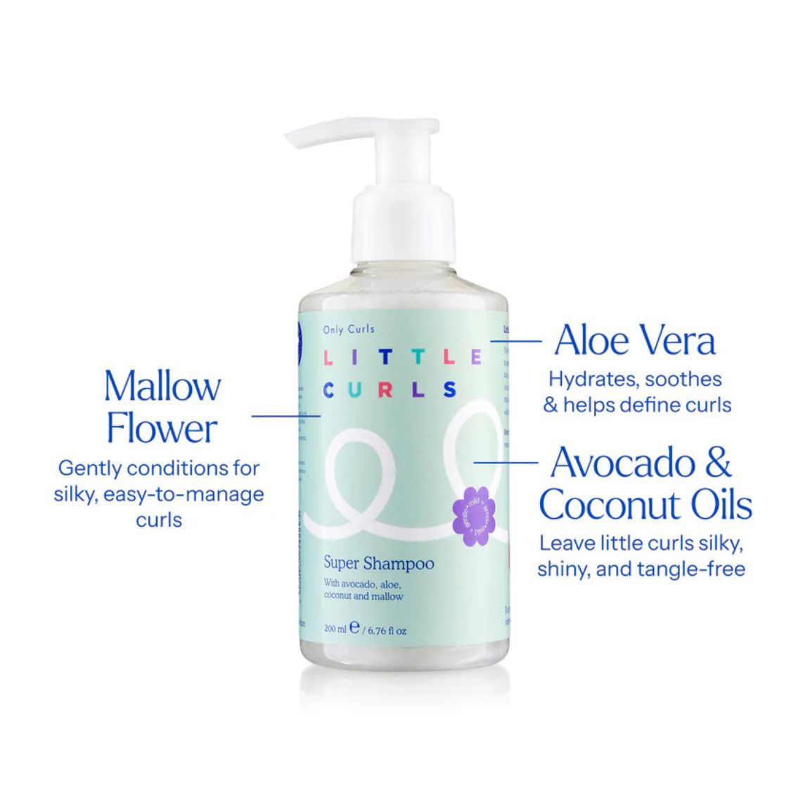 Only Curls | Little Curls Super Shampoo /200ml Mildes Shampoo Only Curls