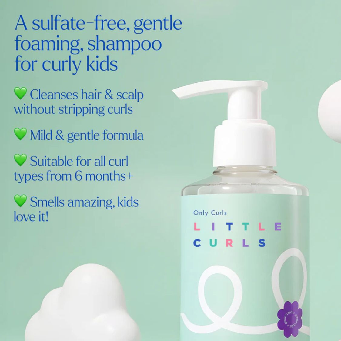 Only Curls | Little Curls Super Shampoo /200ml Mildes Shampoo Only Curls