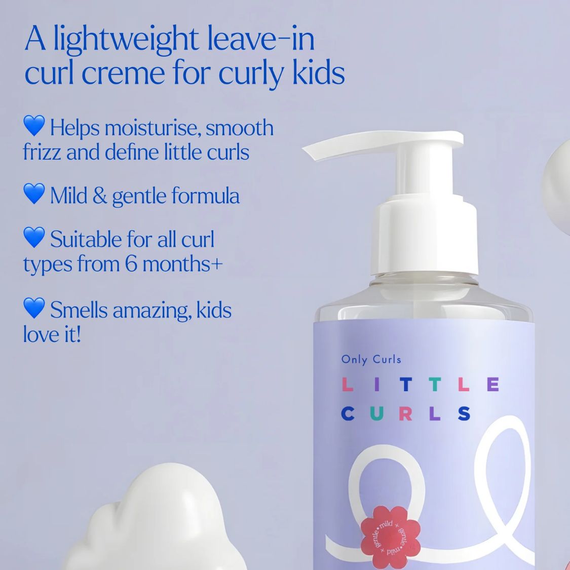 Only Curls | Little Curls Leave-In Styler /200ml Locken Creme Only Curls