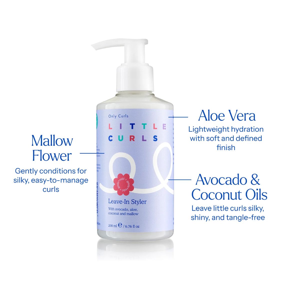 Only Curls | Little Curls Leave-In Styler /200ml Locken Creme Only Curls