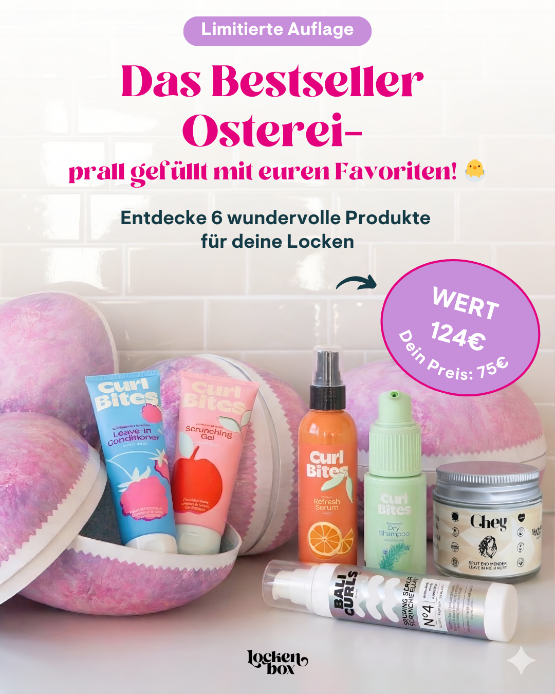 Lockenbox Osterei 2026 Haarkosmetik Lockenbox.com