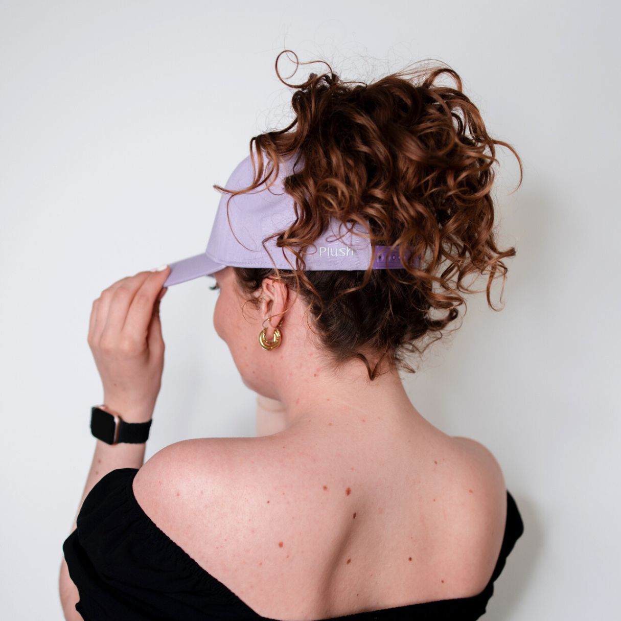 Plush | Satin Curl Cap - X-Öffnung Locken Accessoires Plush