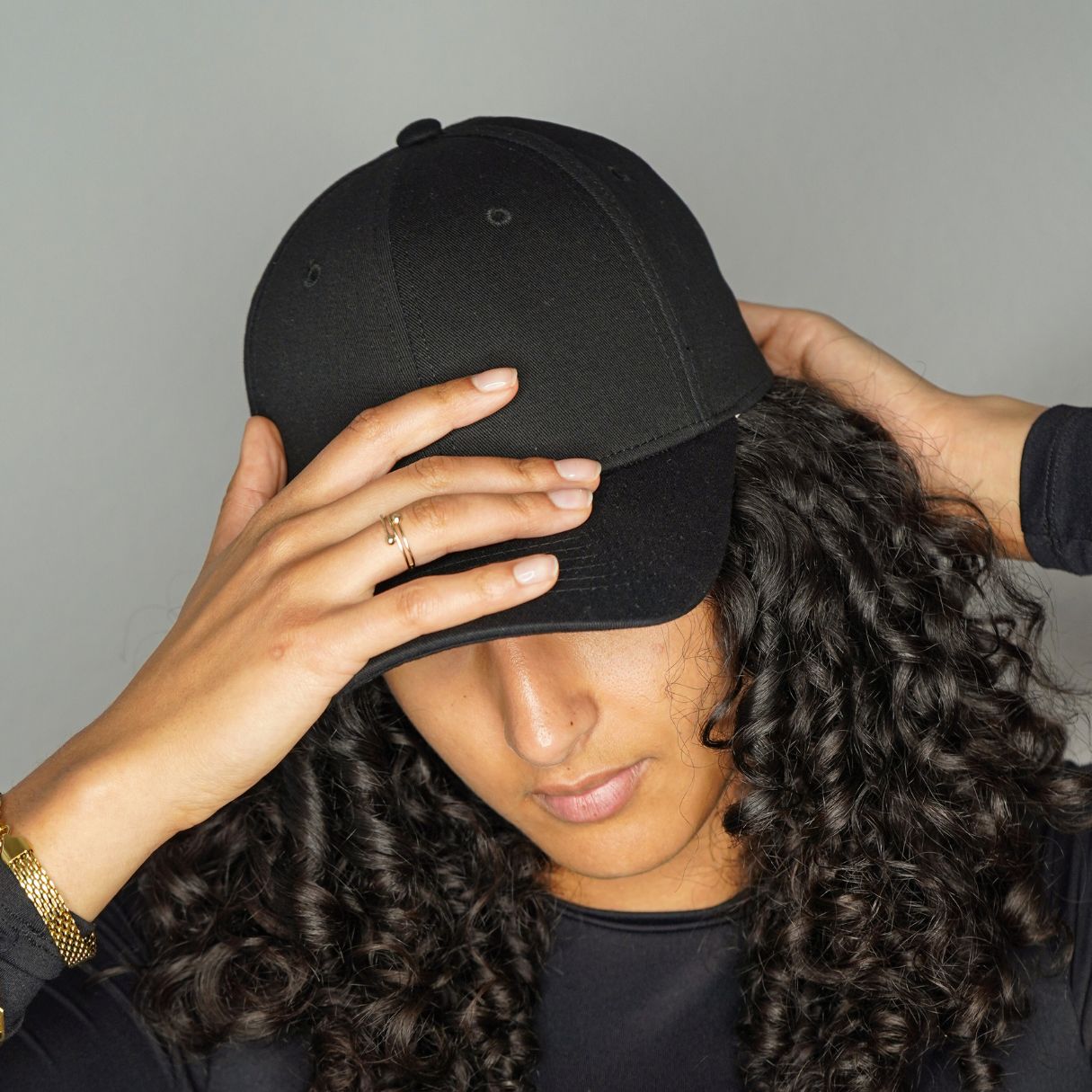 Plush | Satin Curl Cap - X-Öffnung Locken Accessoires Plush