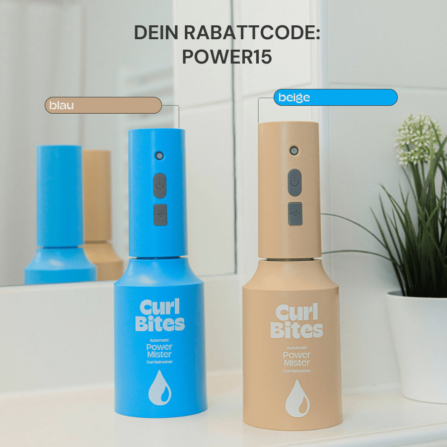 Curl Bites | Automatic Power-Mister | Curl Refresher Sprühflasche Curl Bites