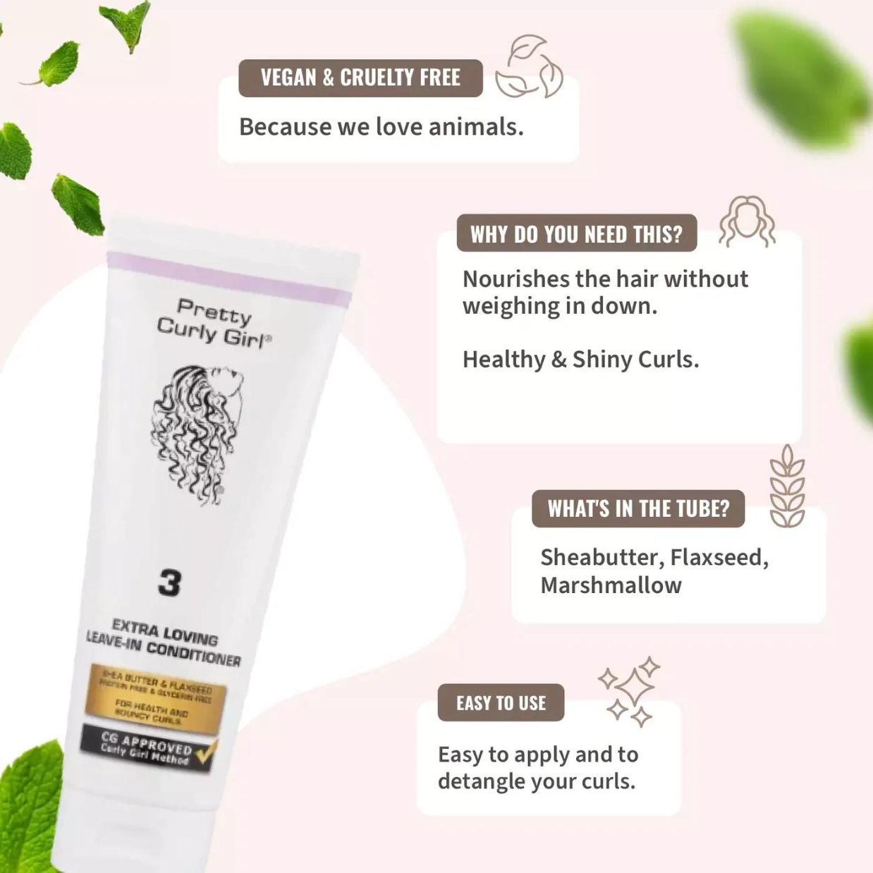 Pretty Curly Girl | Extra Loving Leave-in Conditioner /ab 100ml Leave-in Pretty Curly Girl