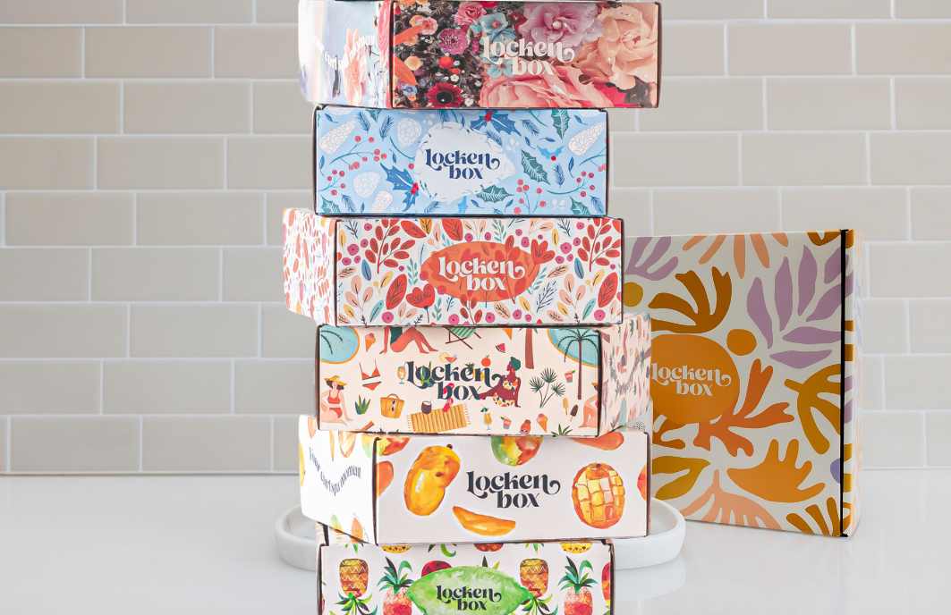 Lockenbox | Haarpflegebox für lockige Haare Beauty Box Lockenbox