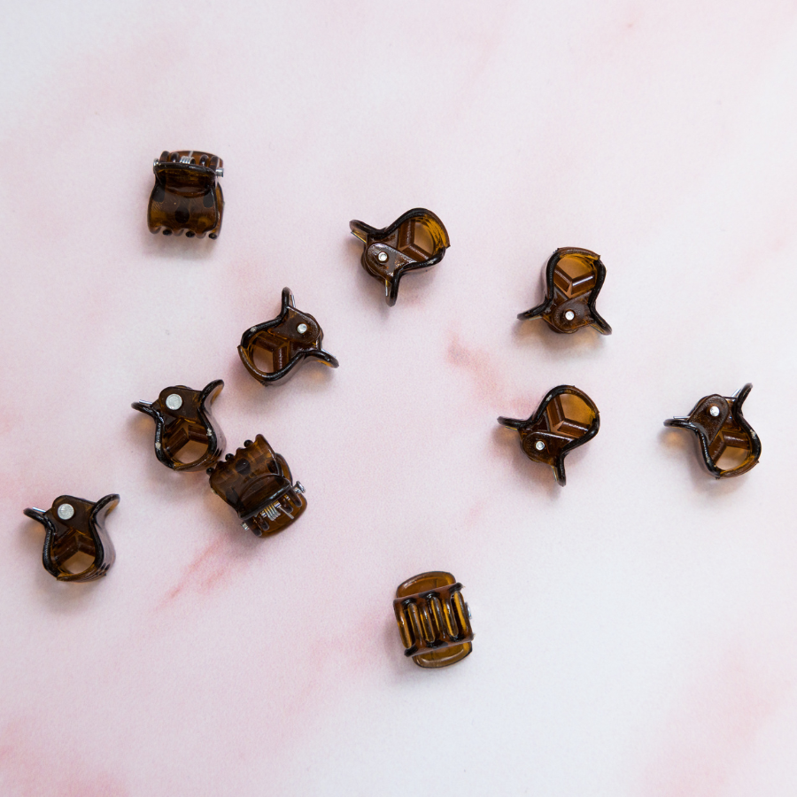 Rainbow Curls | Mini Haar Clips 10er Pack Locken Accessoires Rainbow Curls