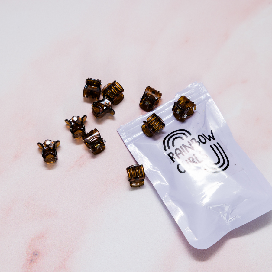 Rainbow Curls | Mini Haar Clips 10er Pack Locken Accessoires Rainbow Curls