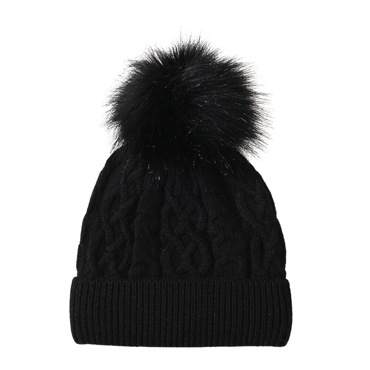 *Abo Reward* Plush | Satingefütterte Mütze mit abnehmbarem Bommel Locken Accessoires Plush