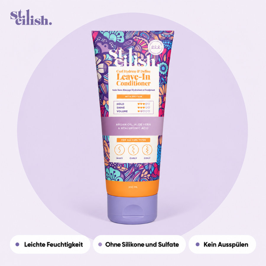 Steilish | Curl Hydrate & Define Leave-In Conditioner /200ml