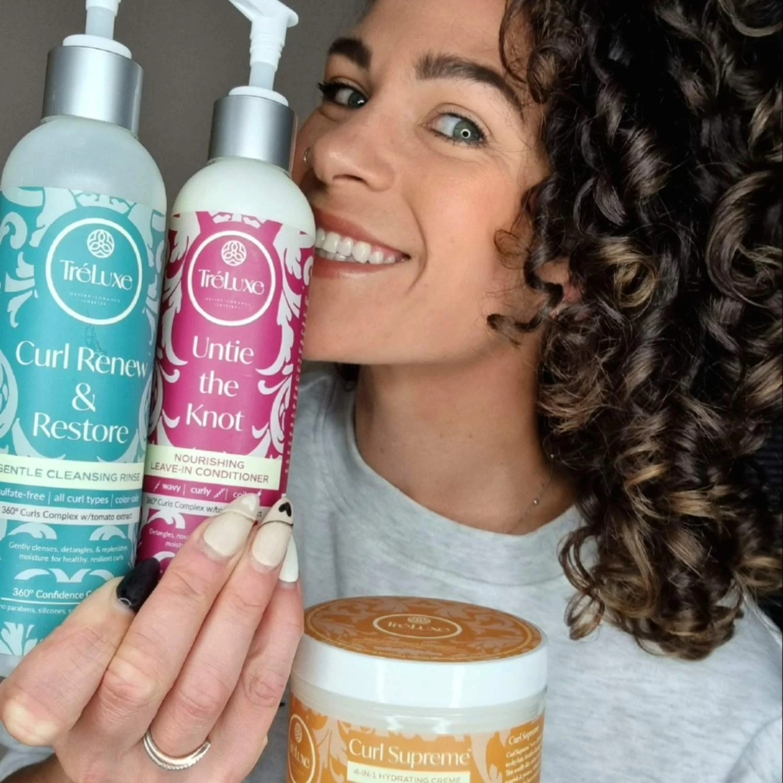 TréLuxe | Curl Supreme™️ 4-in-1 Hydrating Creme /237ml