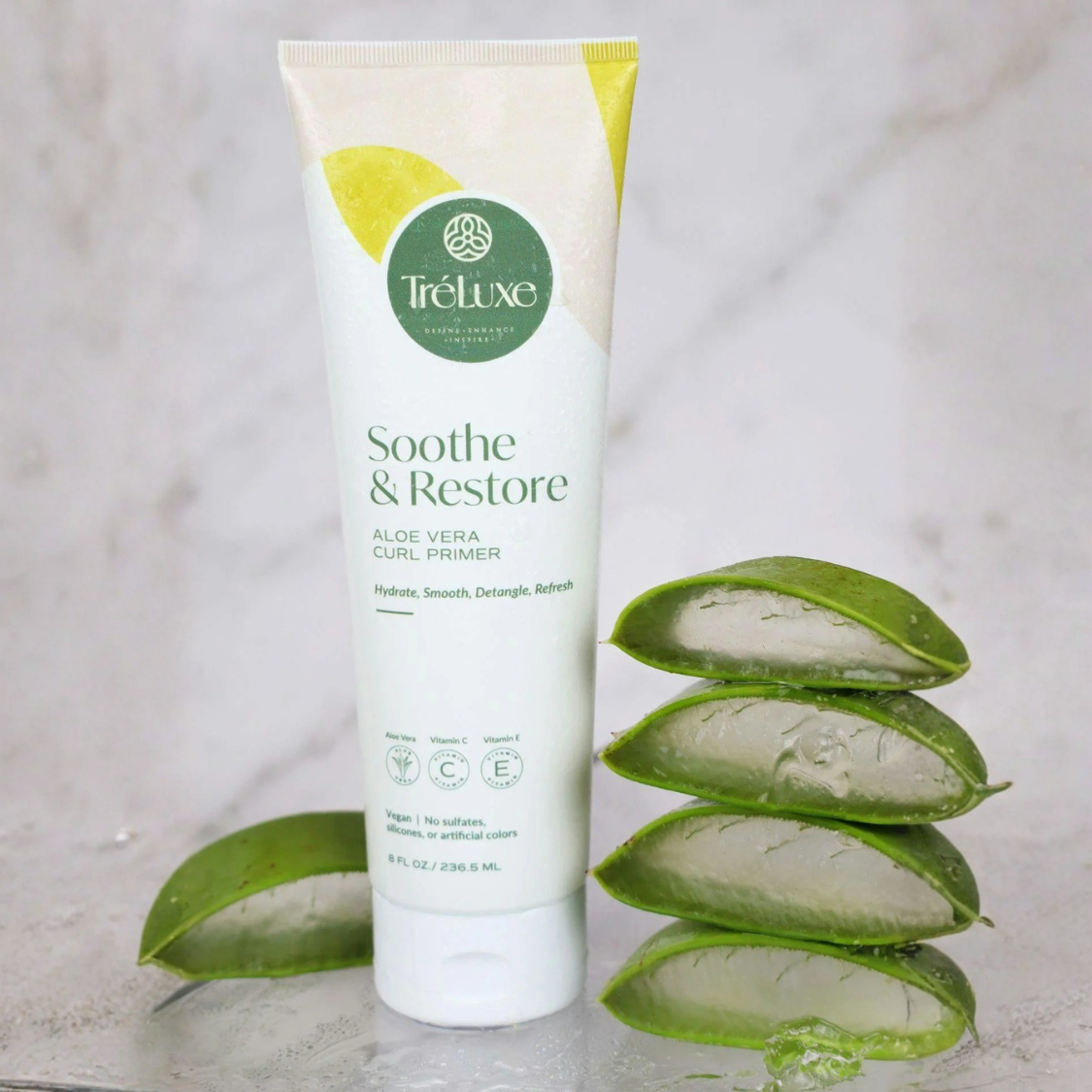 TréLuxe | Soothe & Restore Aloe Vera Curl Primer /237ml