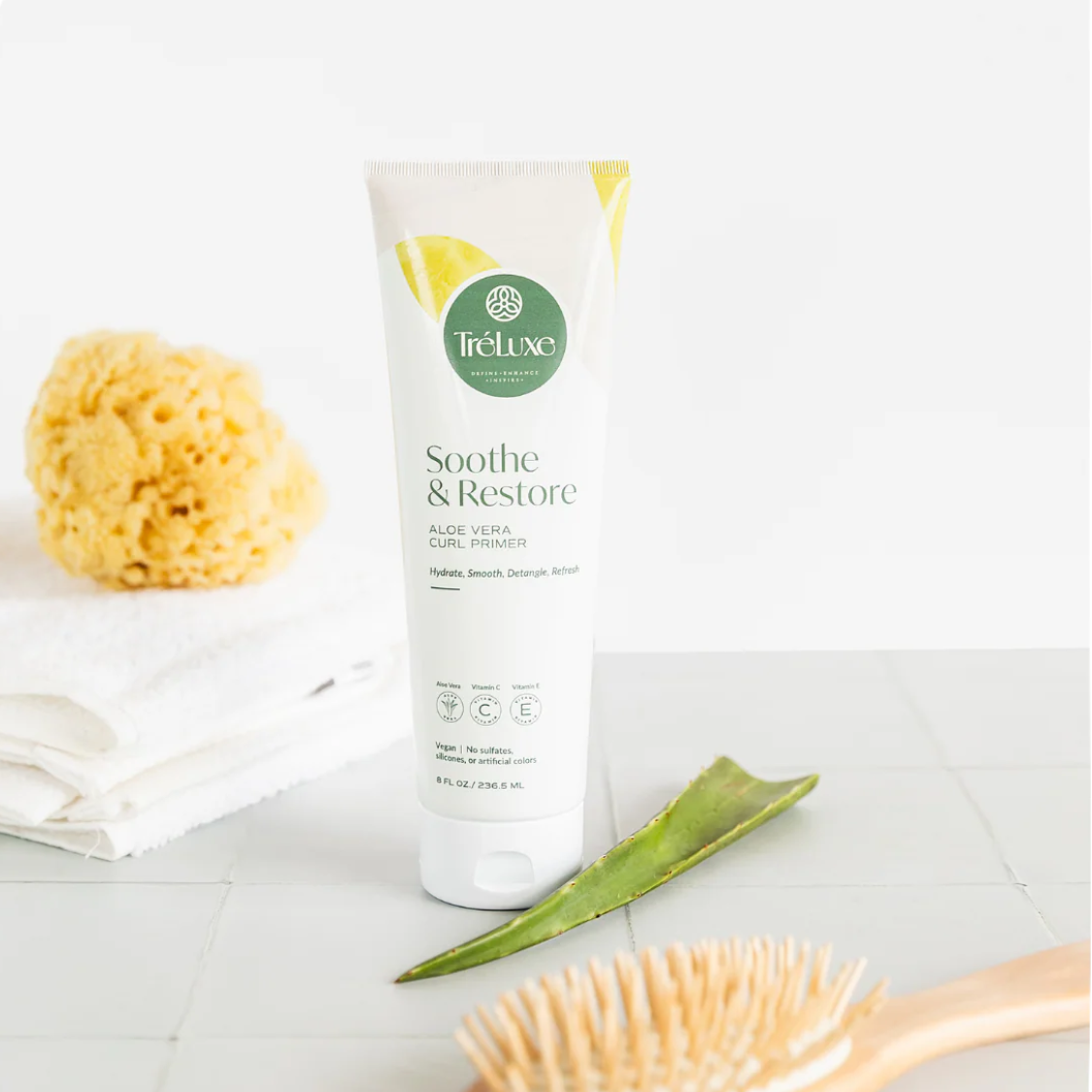 TréLuxe | Soothe & Restore Aloe Vera Curl Primer /237ml